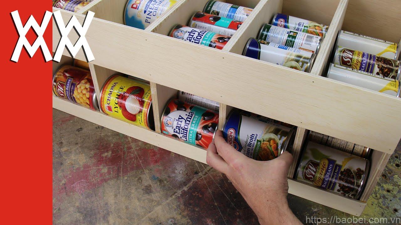 Diy Can Food Organizer: Create An Organized Pantry